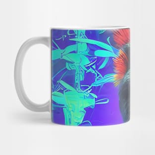 crazy gorilla playing playstation Mug